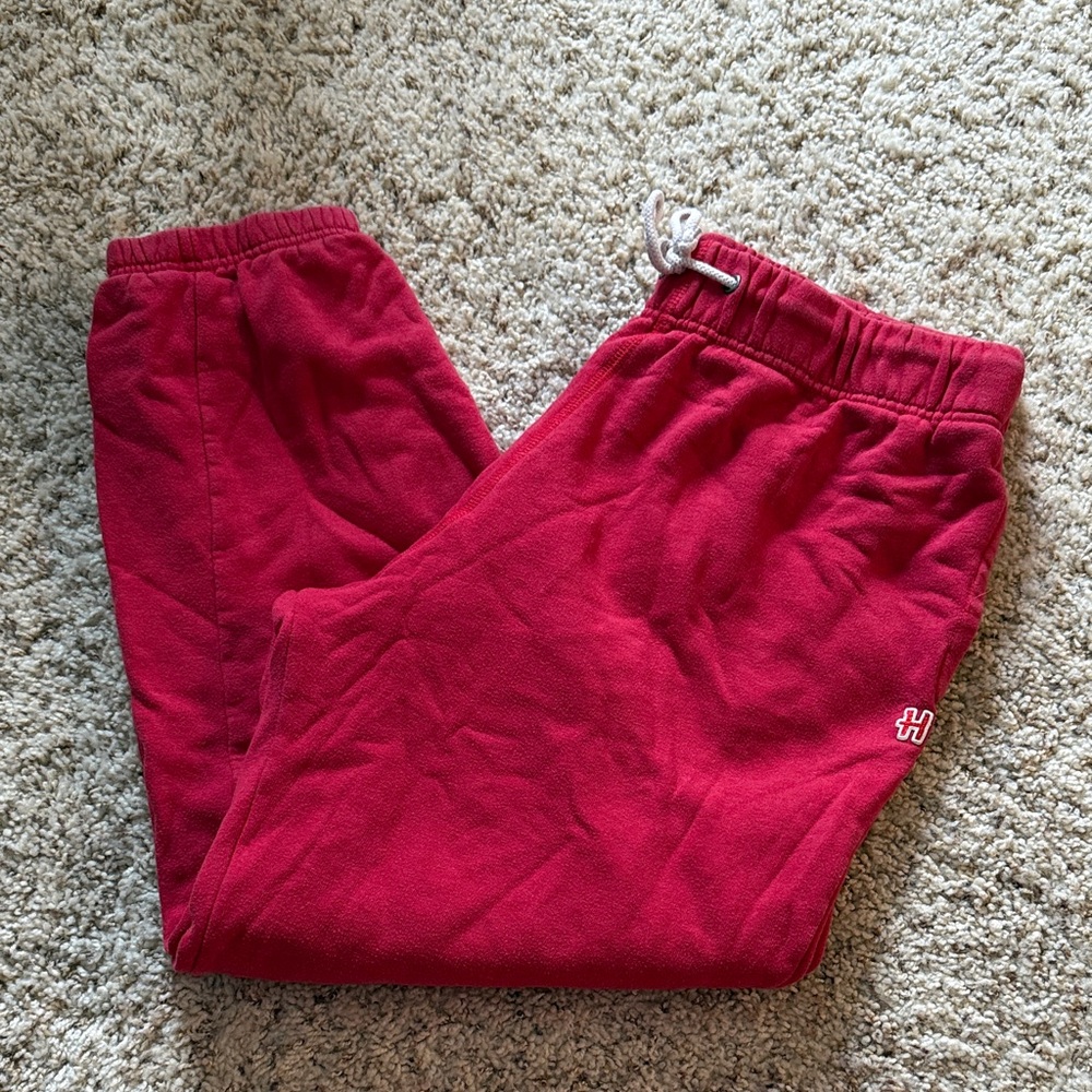 HOMAGE Bright Red Sweatpants